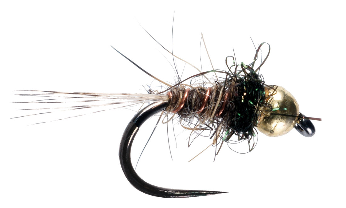 Soldarini Tungsten Nymphe - Grey Hare's Ear Spectra