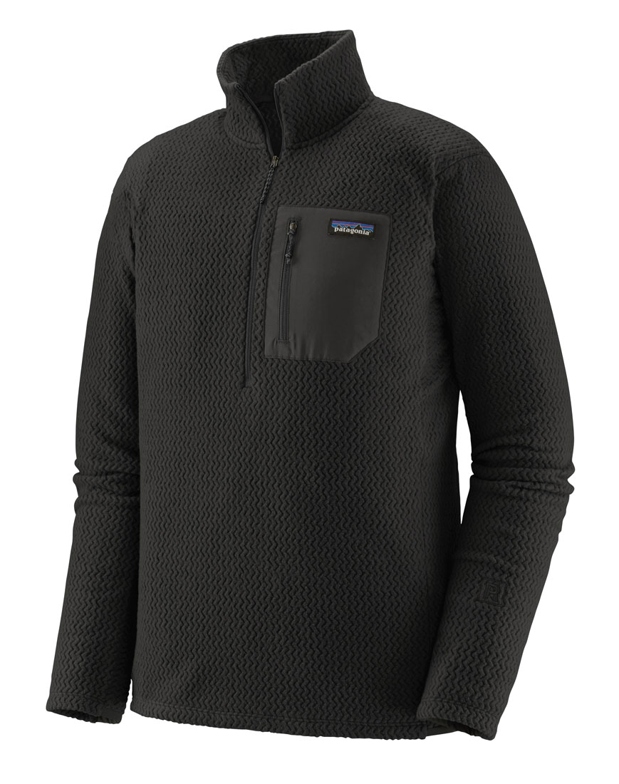 Patagonia_R1_Zip_Neck_Black_1 black (BLK)
