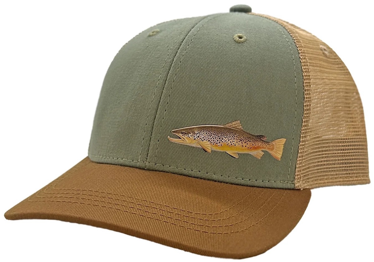 RepYourWater Hat Tailout Series Brown Cap