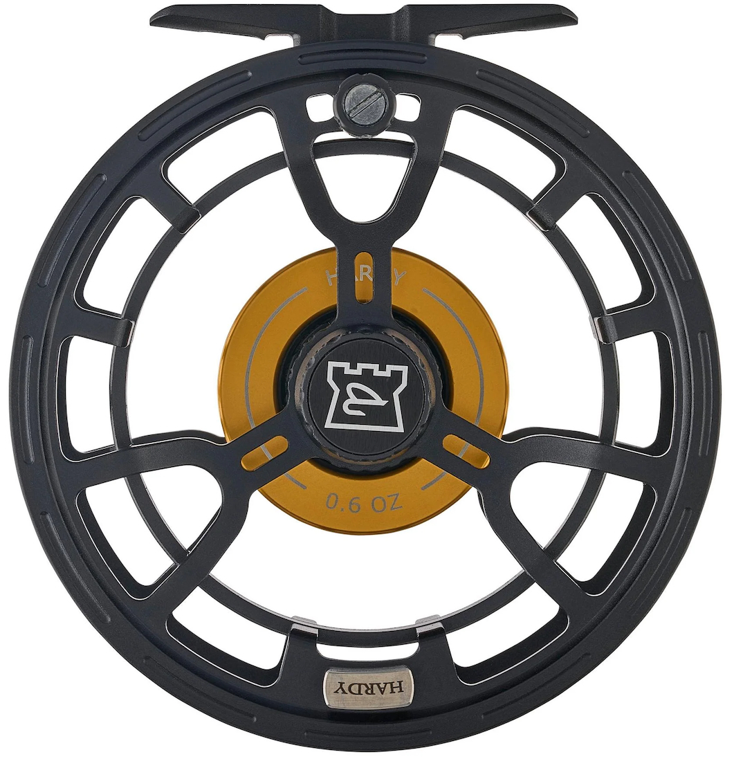 Hardy Averon Fly Reel Euro Nymph Full Frame Fliegenrolle black