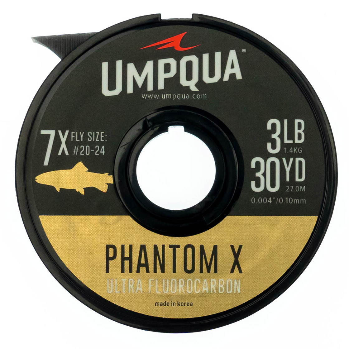 Umpqua Phantom X Fluorocarbon Tippet 30yds Vorfachmaterial