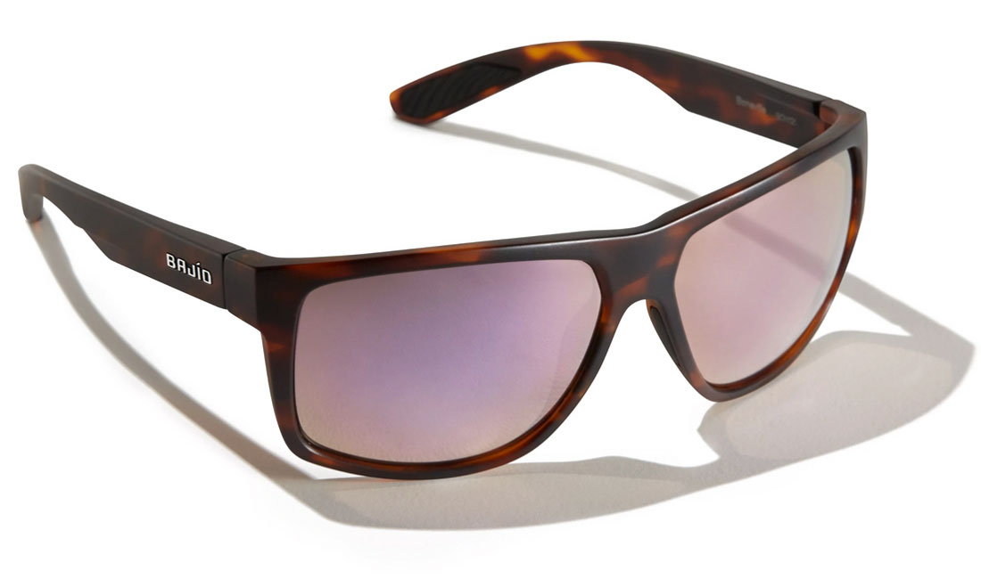 Bajio Polarisationsbrille Boneville - Dark Tort Matte (Rose Mirror Glass)