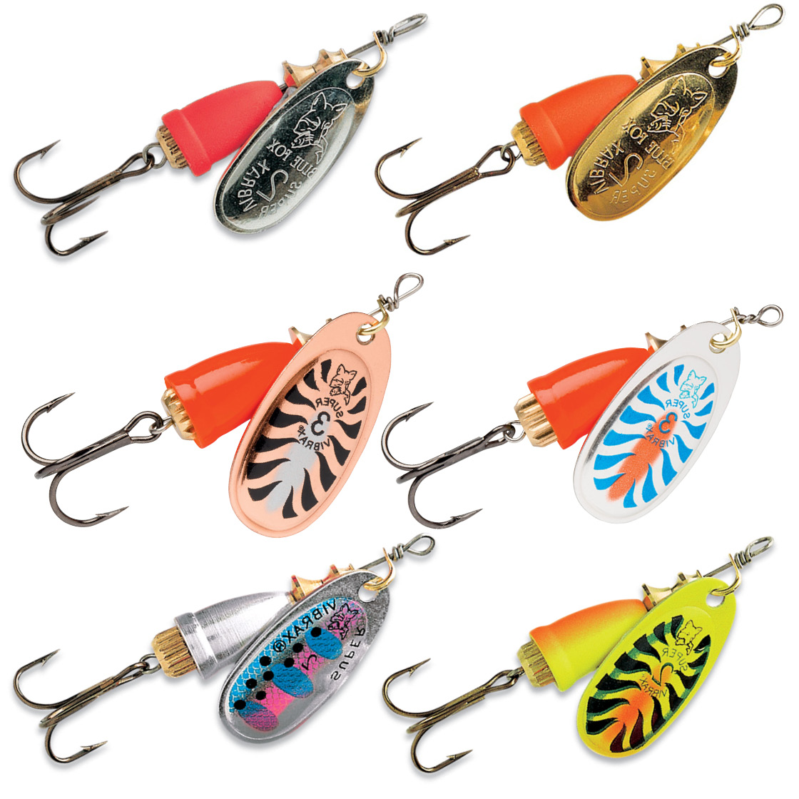 Blue Fox Vibrax Fluorescent Spinner 8 g