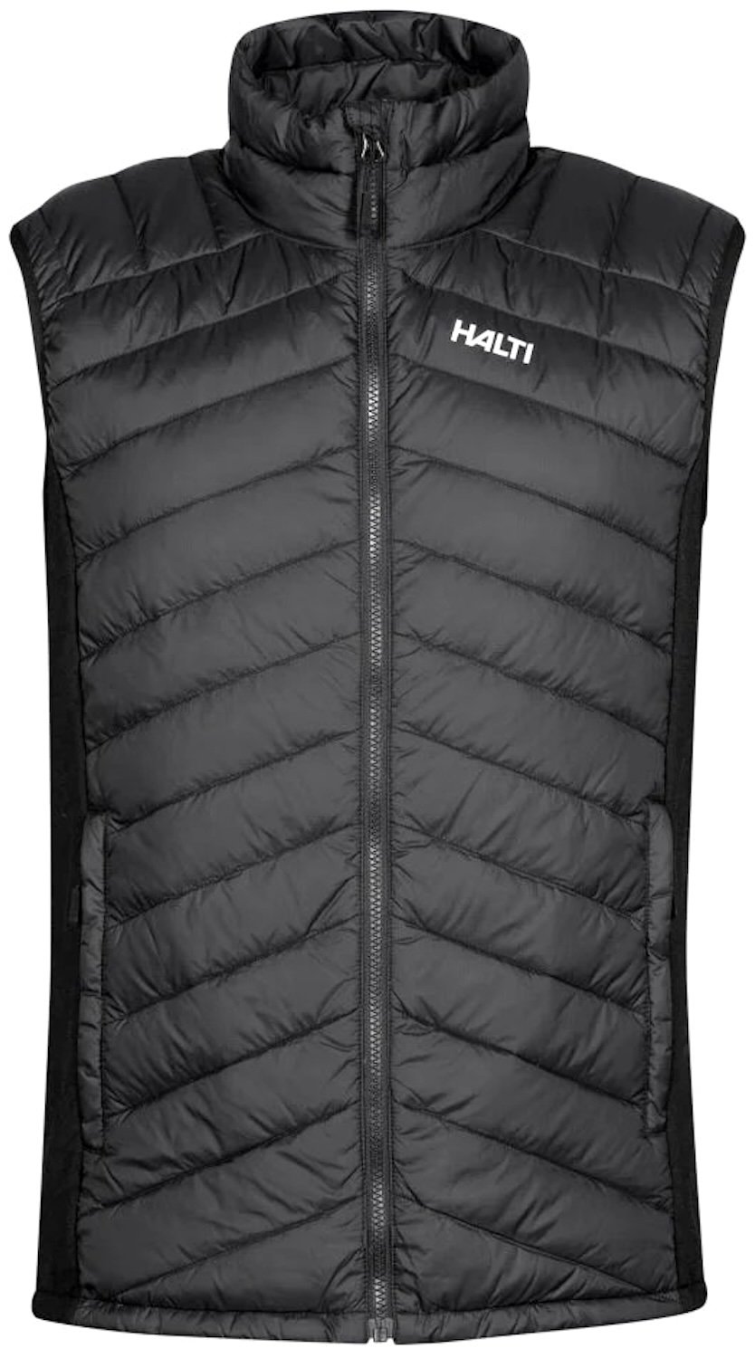 Halti Huippu Down Hybrid Vest Weste Black