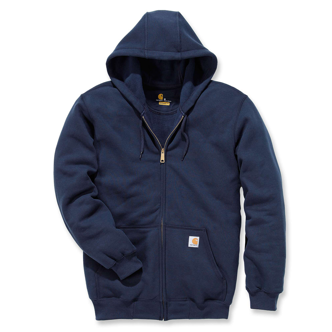 Carhartt Zip Hooded Sweatshirt Pullover new navy