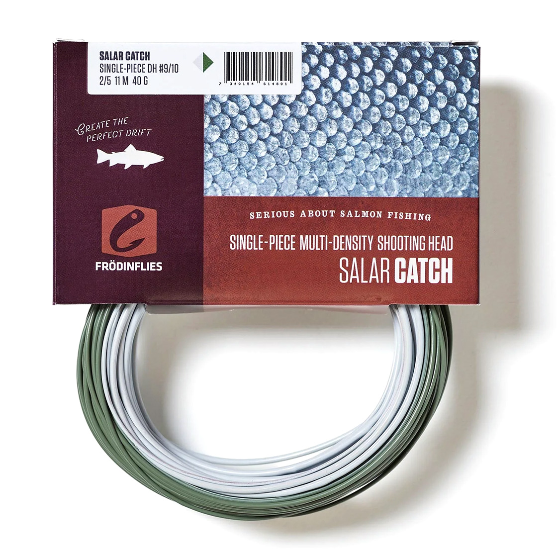 Frödin SALAR Catch Single-Piece Zweihand Schusskopf Sink2-Sink5