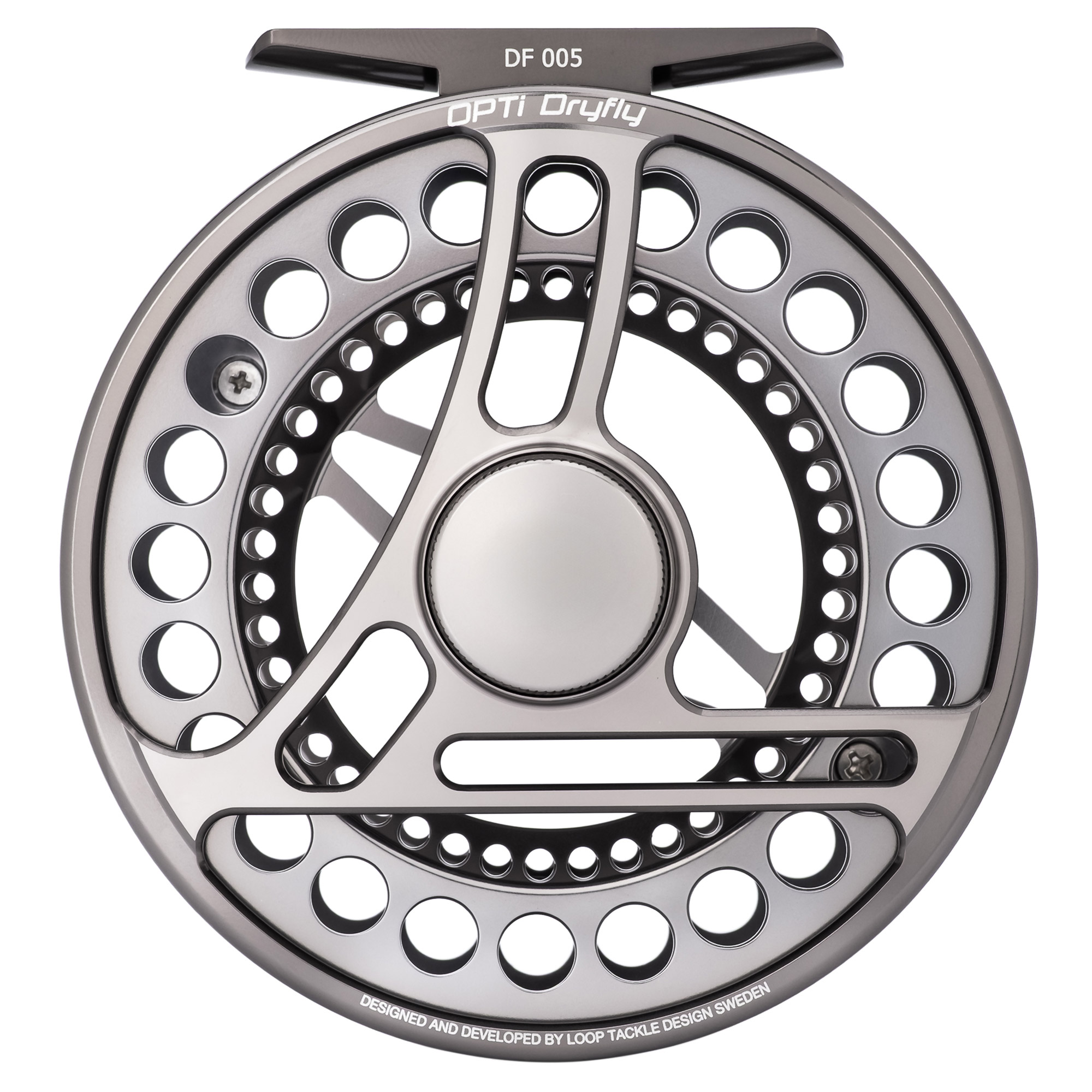 Loop OPTI Dryfly Limited Edition Fliegenrolle Mist Silver Loop OPTI Dryfly Limited Edition Fliegenrolle Mist Silver