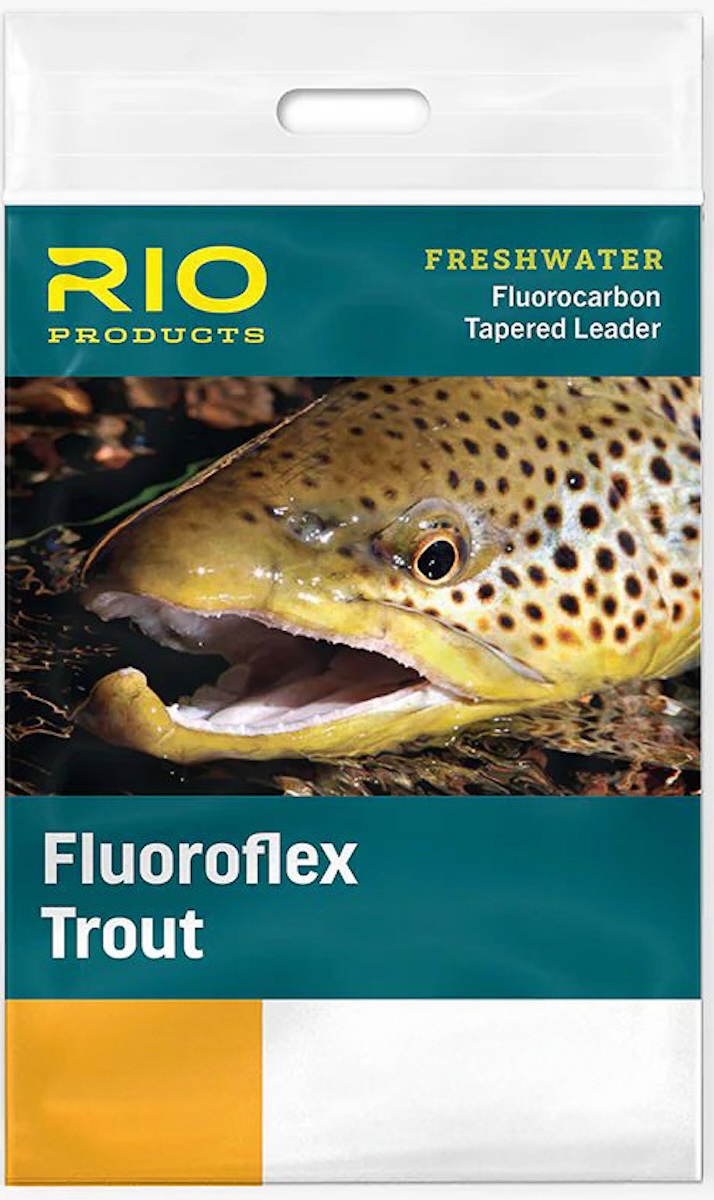 Rio Fluoroflex Trout 9 ft Tapered Fluorocarbon Leader Vorfach