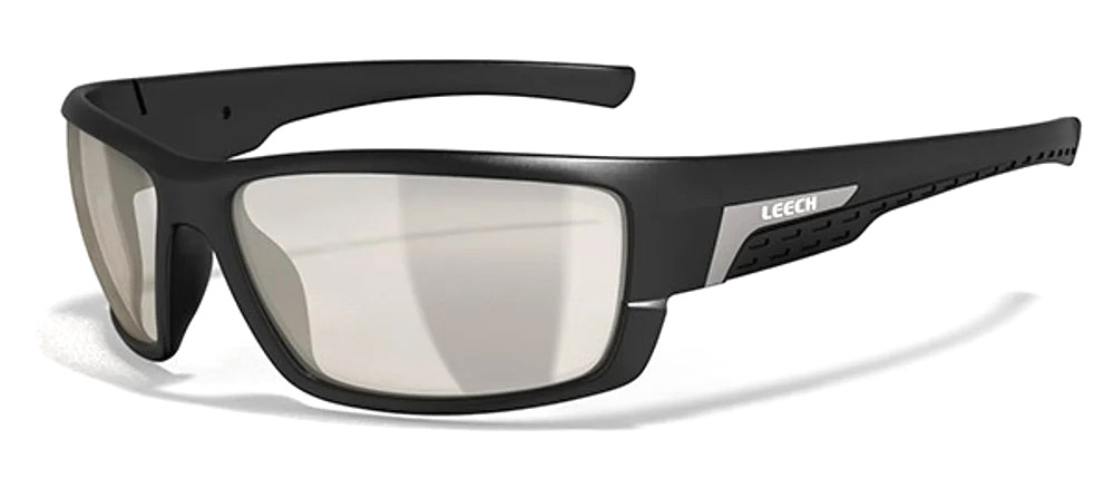 Leech H4X Black Polbrille (Grey Photochromic)