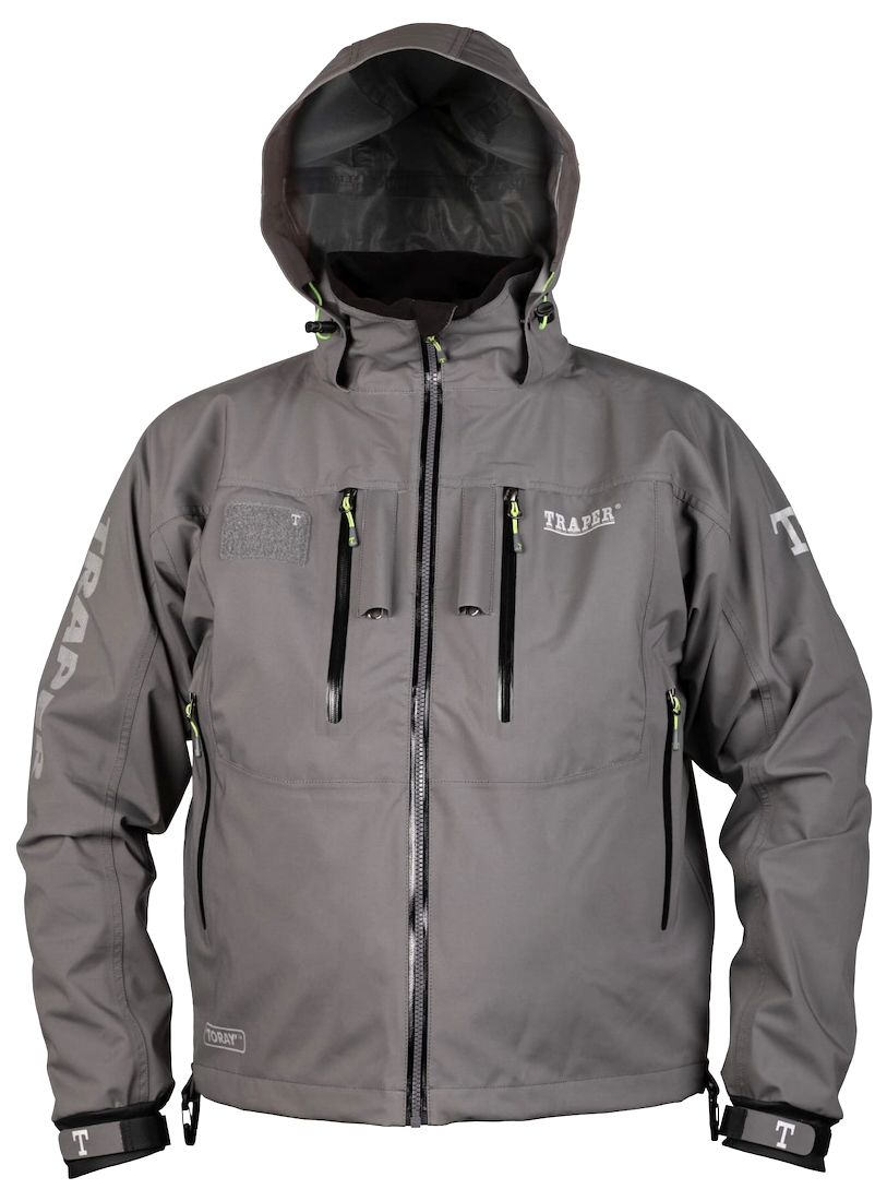 Traper Montana Insulated Watjacke Gefüttert Cool Grey