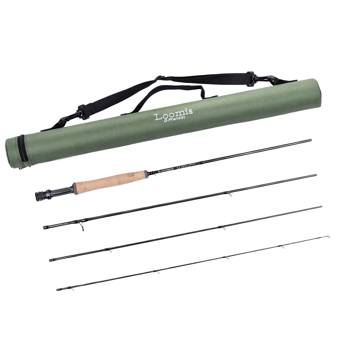 P-24098_loomis_franklin_sx_small-creek_einhand_fliegenrute SX Small Creek #3 7.6 ft