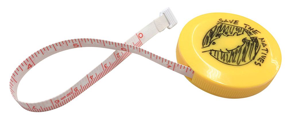 Vision Fish Pocket Measure 150 cm - Maßband