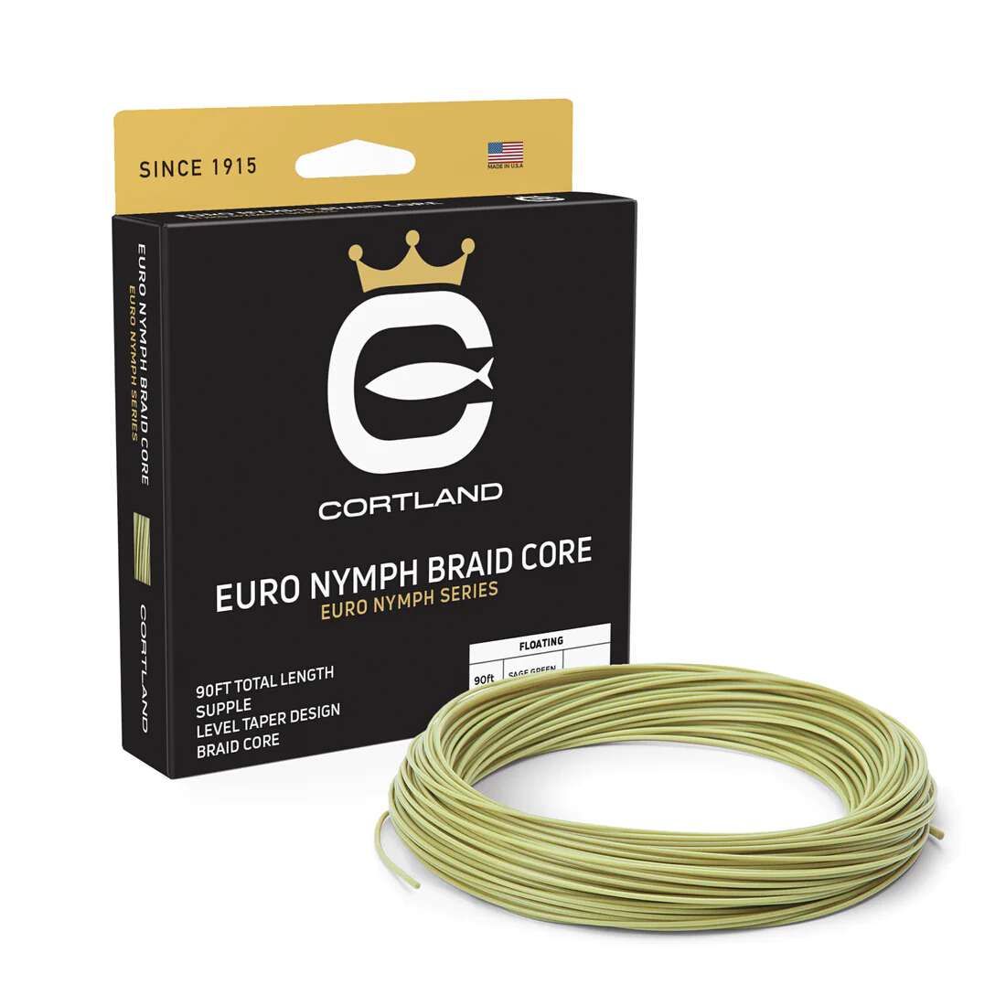 Cortland Euro Nymph Braid Core DT