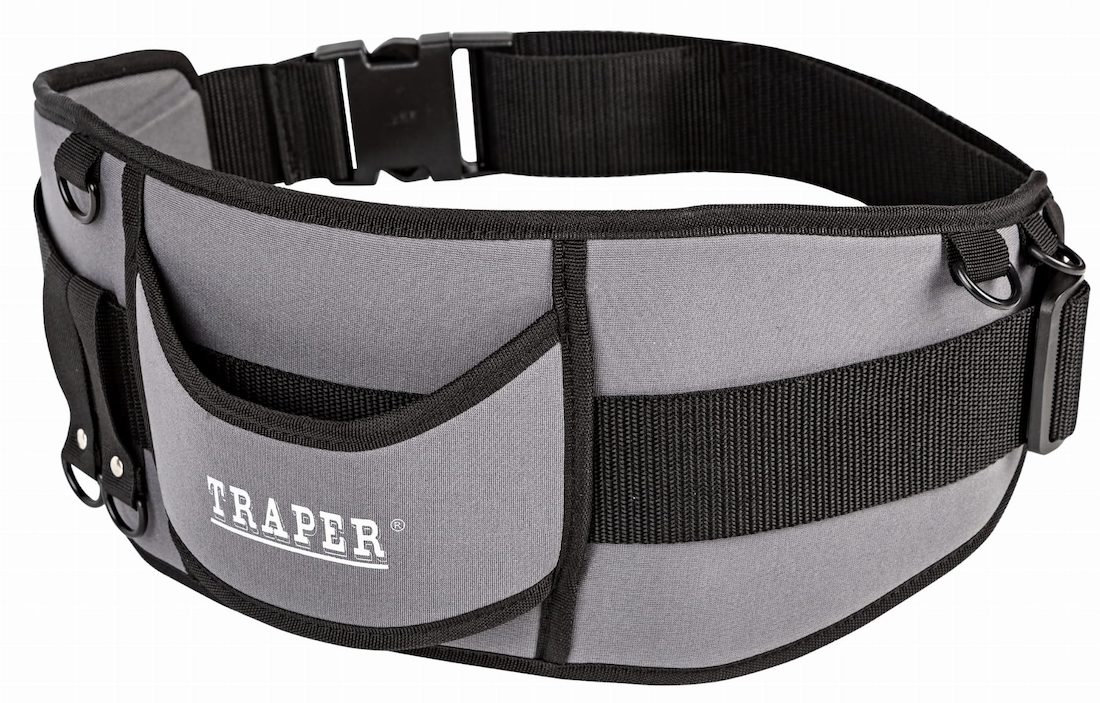 P-26454_Traper_Support_Pro_Wading_Belt_ Traper Support Pro Watgürtel mit Kescherhalter
