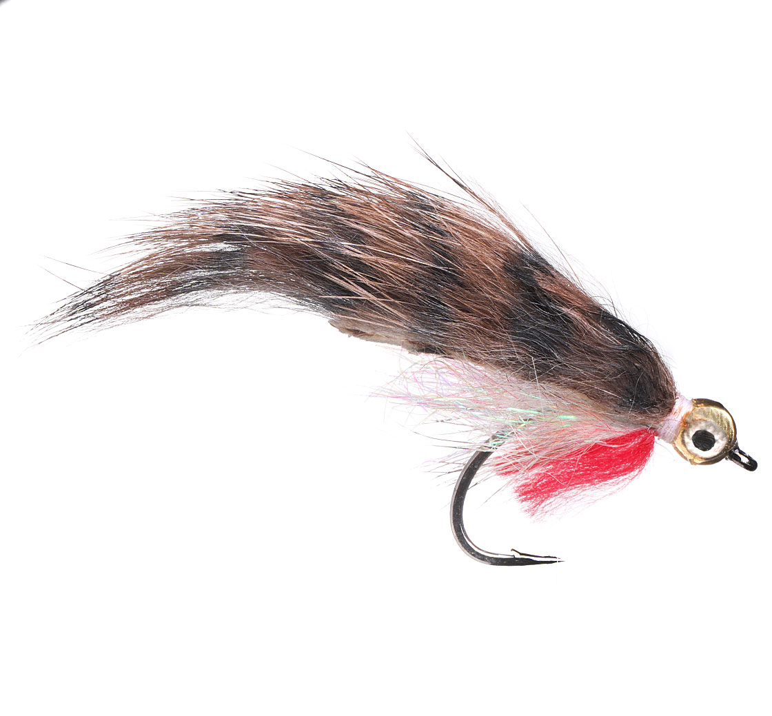 Kami Flies Streamer - Heavy Zonker grizzly brown
