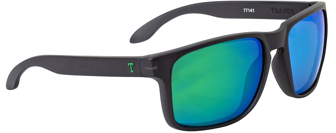 Traper Polarisationsbrille Ocean Green Revo