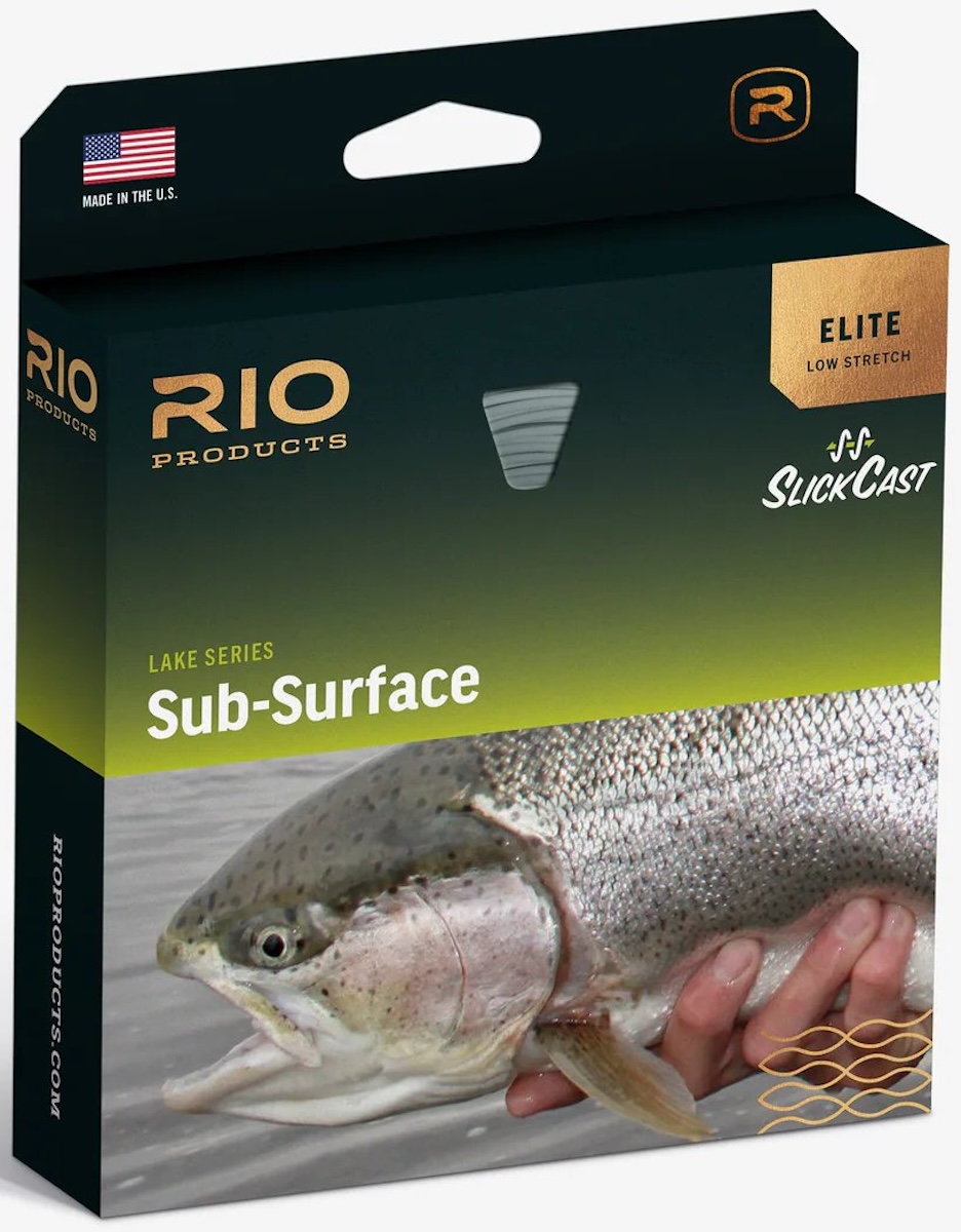 Rio Elite CamoLux Sub Surface Slow Intermediate Seatrout & Trout Fliegenschnur