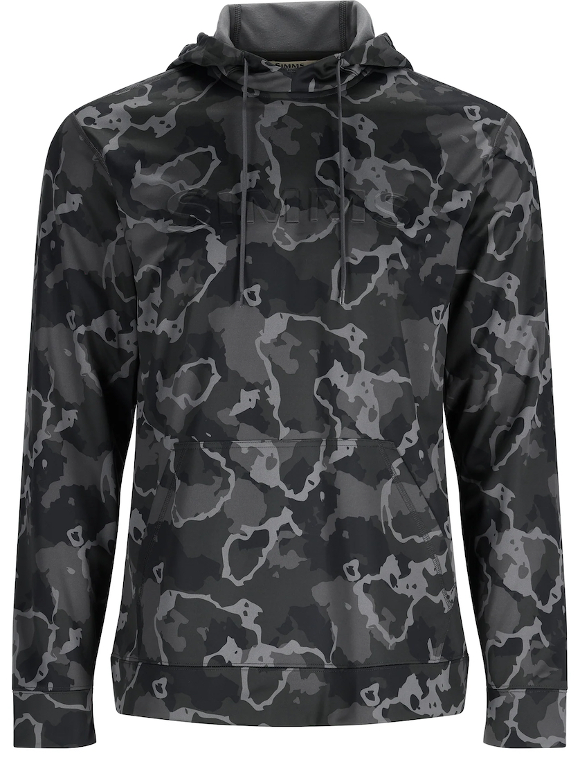 Simms Challenger Hoody Kapuzenpullover regiment camo carbon
