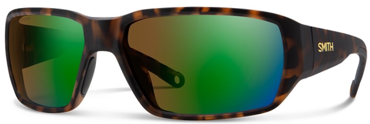 Smith Optics Polarisationsbrille Hookset Matte Tortoise Polarchromic Brown Green Mirror