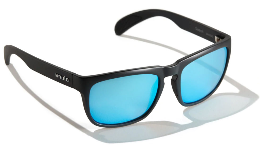 P-21841_Bajio_Polarisationsbrille_Swash_Black_Matte_Blue_Mirror_Glass_1 Bajio Polarisationsbrille Swash - Black Matte (Blue Mirror Glass)