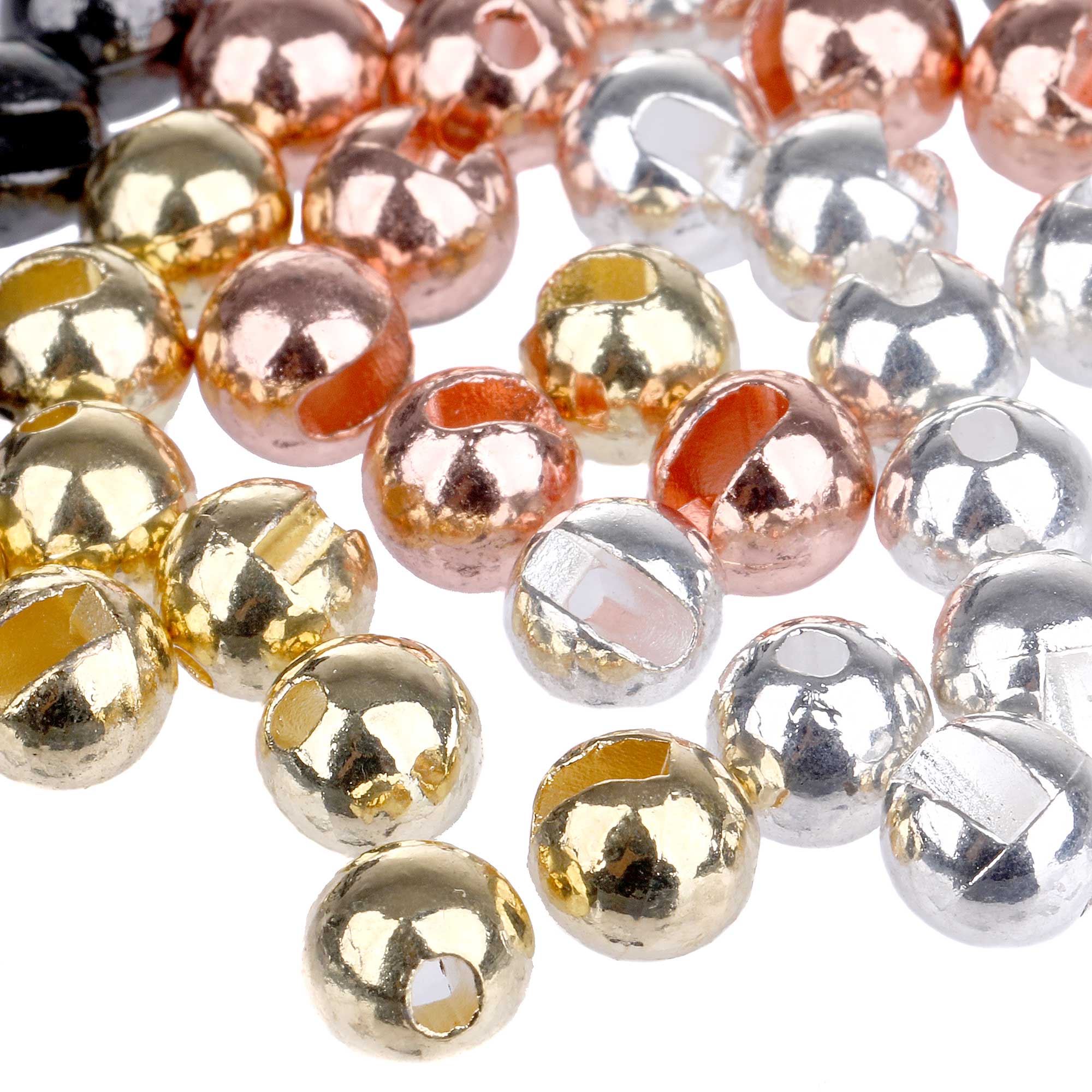 Fasna Slotted Tungsten Beads Tungstenperlen Heavy Duty Deep Sinkers 10 pc