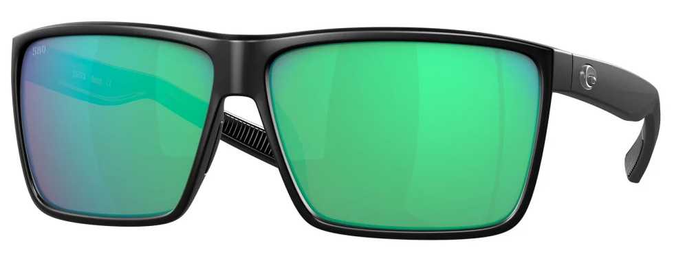 Costa Polarisationsbrille Rincon #L Black (Green Mirror 580G)