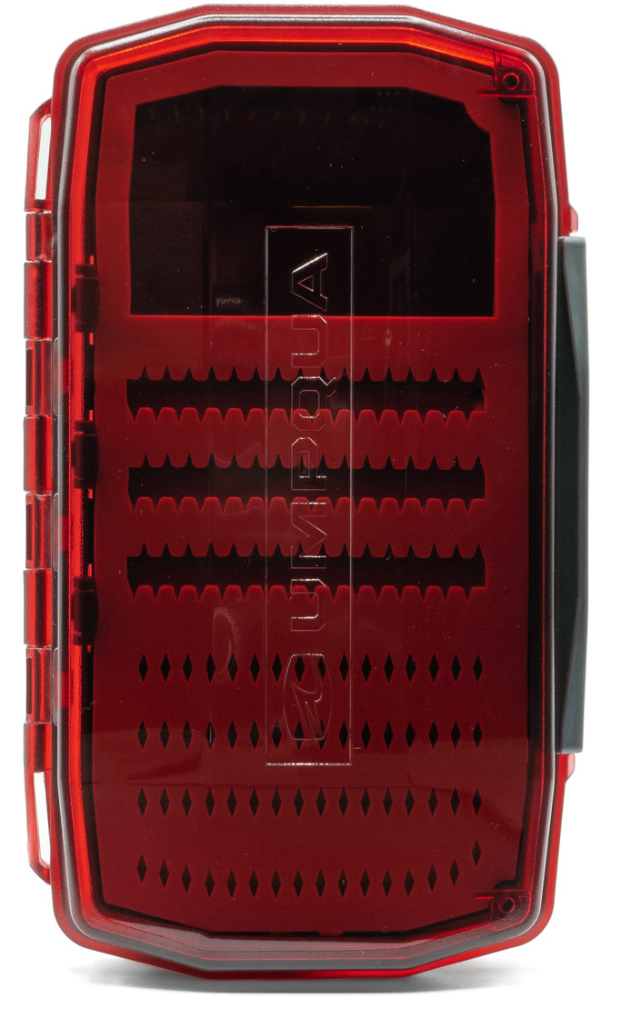 P-26663_Umpqua_Fliegendose_UPG_Silicone_WP_Weekender_Claret_3 Umpqua UPG Silicone Water Proof Weekender Large Claret Box