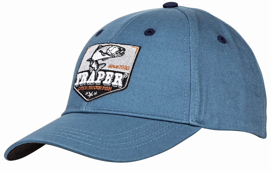 Traper Cap Shadow Trout denim Hat Kappe