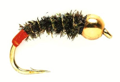 Fulling Mill Nymphe - Golden Nugget Stick Orange