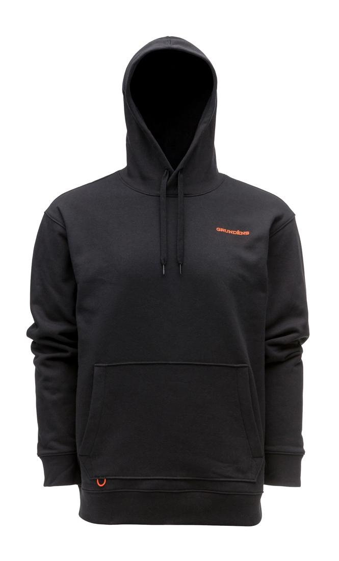 P-27612_Grundens_Displacement_DWR_Hoodie_Logo_Anchor_Black_1 Grundéns Displacement DWR Hoodie Logo Anchor black