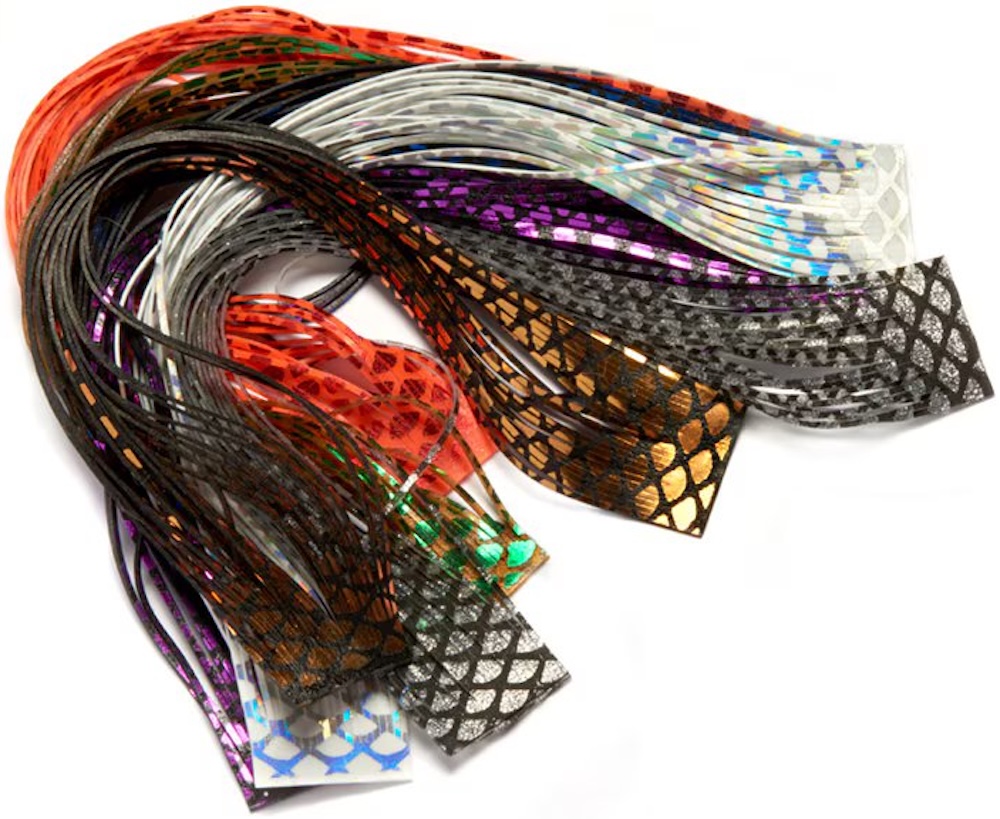 Fulling Mill Metallic Barred Legs Rubberlegs Gummibeine