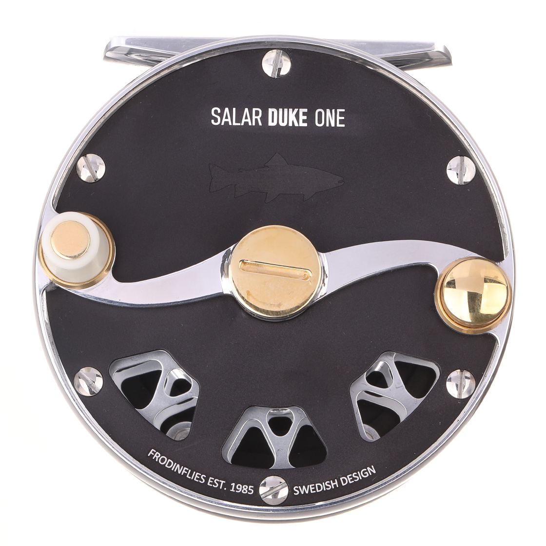 P-28455_Frodin-Salar-Duke-Reel-Fliegenrolle-matte-black Frödin Salar Duke Reel Fliegenrolle matte black