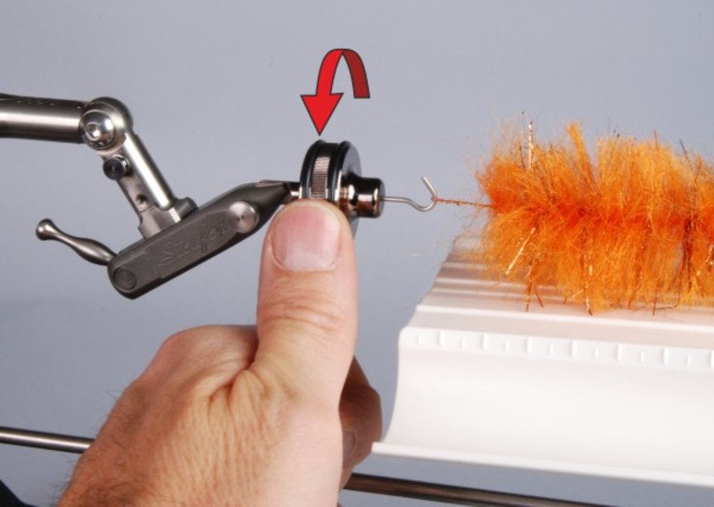 Stonfo-684_Turbo-Spin_2 Kombination mit dem Stonfo Dubbing Brush Device