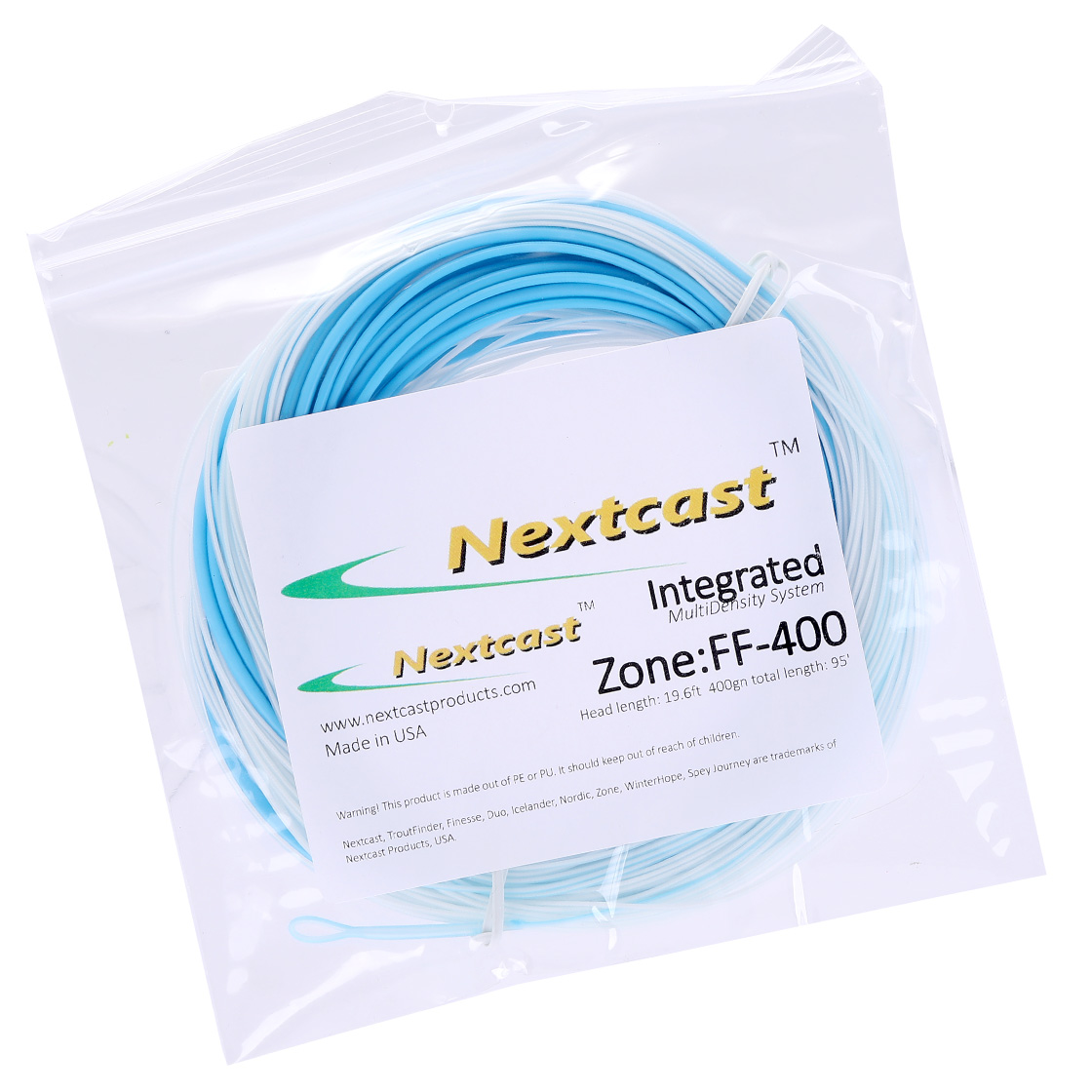 Nextcast Zone 2D FF Integrated Fliegenschnur Full Floating