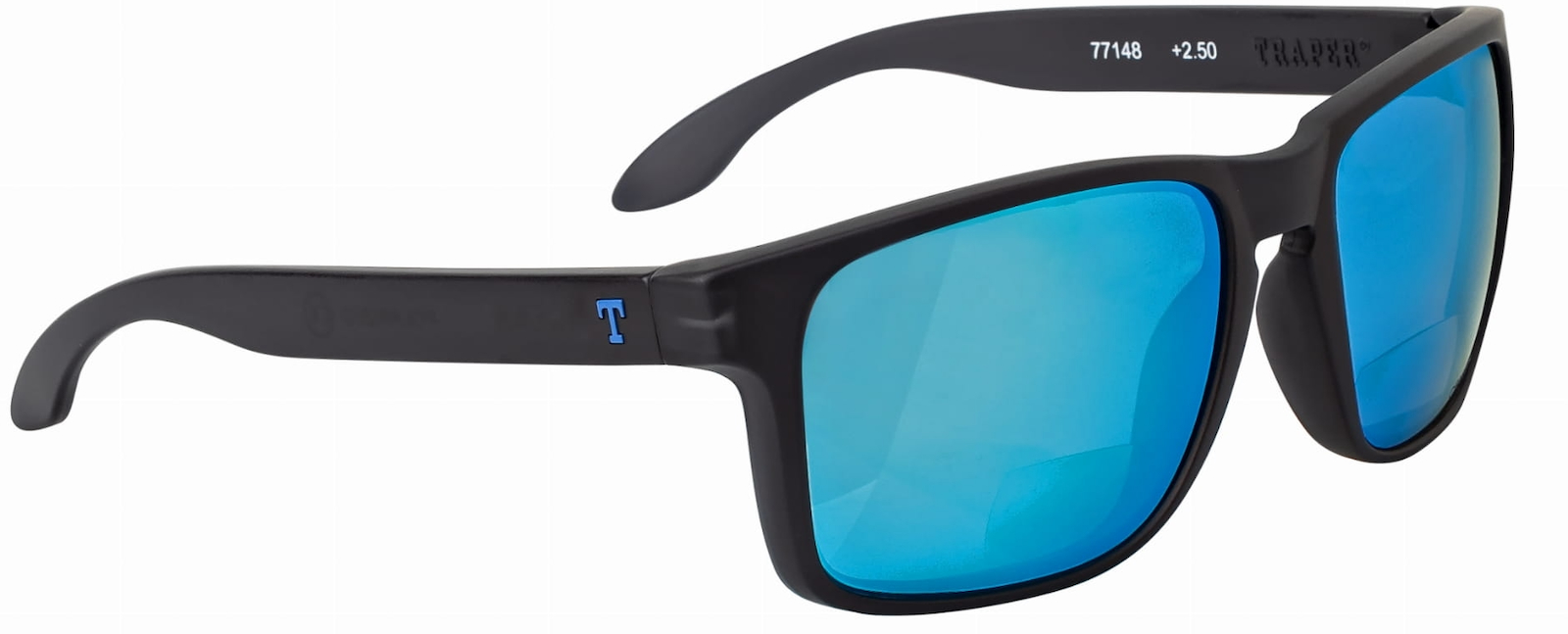Traper Polarisationsbrille Ocean  Magnifier +2,5 Ice Blue Revo