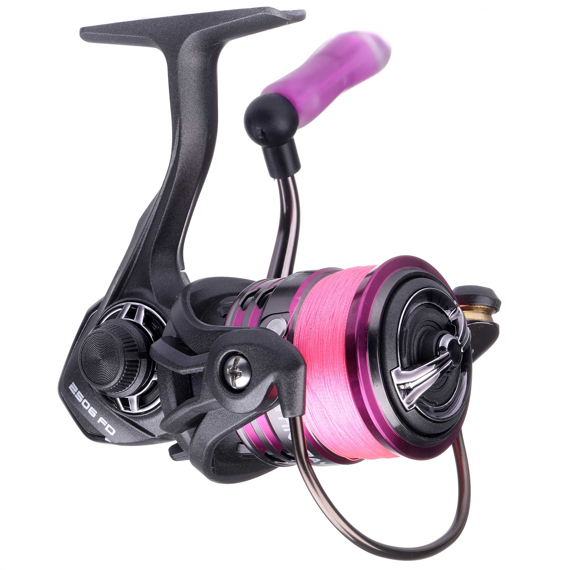 SAKURA STINGRAY EGI 2.0 2506 FD Stationärrolle mit 0,10 mm geflochtener Schnur