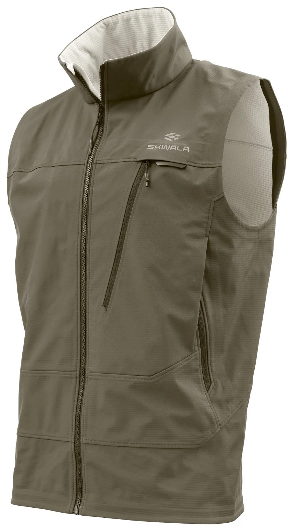 SKWALA Backeddy Softshell Vest Earth
