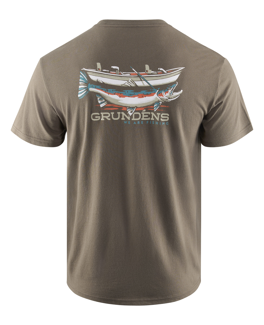 Grundéns Drift Boat SS T-Shirt otter