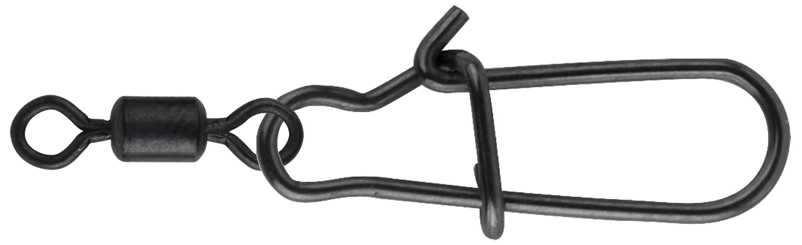 P-17702_Spro_Swivel_Easy_Snap_01 Spro Wirbel mit Easy Snap Matt Schwarz