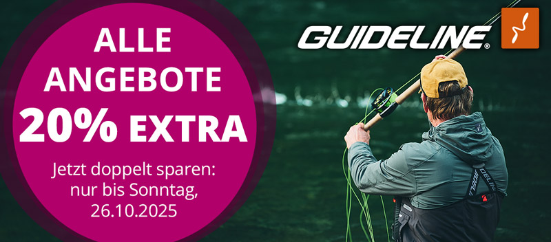 20% Extra auf Guideline Angebote bis 26.10.