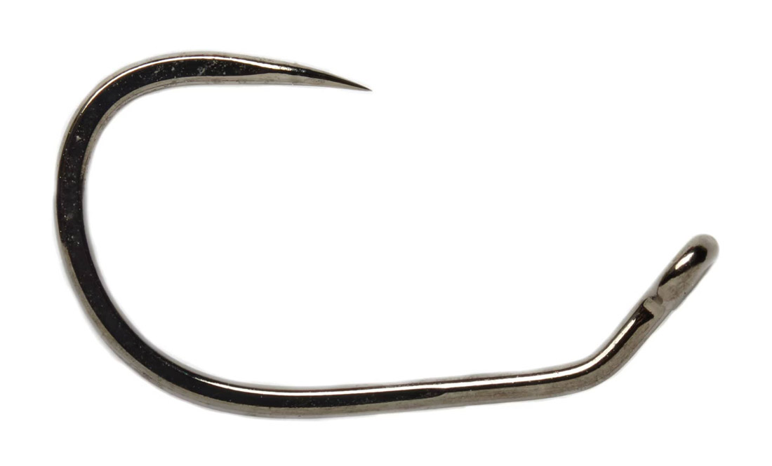 Fulling_Mill_FM5125_Jig_Force_Short_Hook_1 Fulling Mill Haken FM-5125 Jig Force Short Black Nickel 50pc Big Pack Barbless