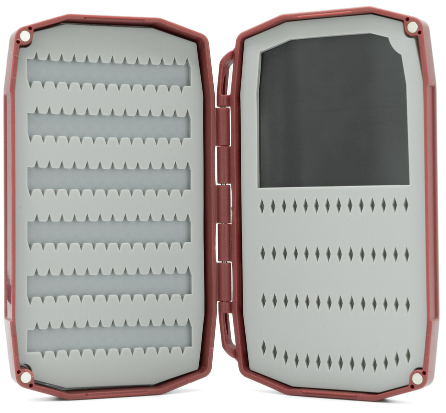 P-26662_Umpqua_UPG_Weekender_Silikon_mini_Claret_2 Umpqua UPG Silicone Weekender Mini Claret Fliegenbox