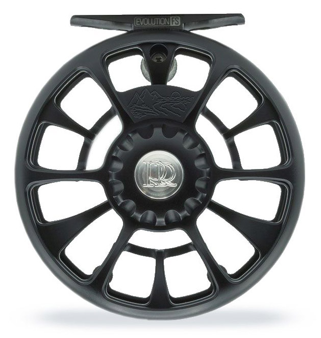 Ross_Evolution_FS_Fliegenrolle_matte_black_1 Ross Reels Evolution FS Fliegenrolle matte black