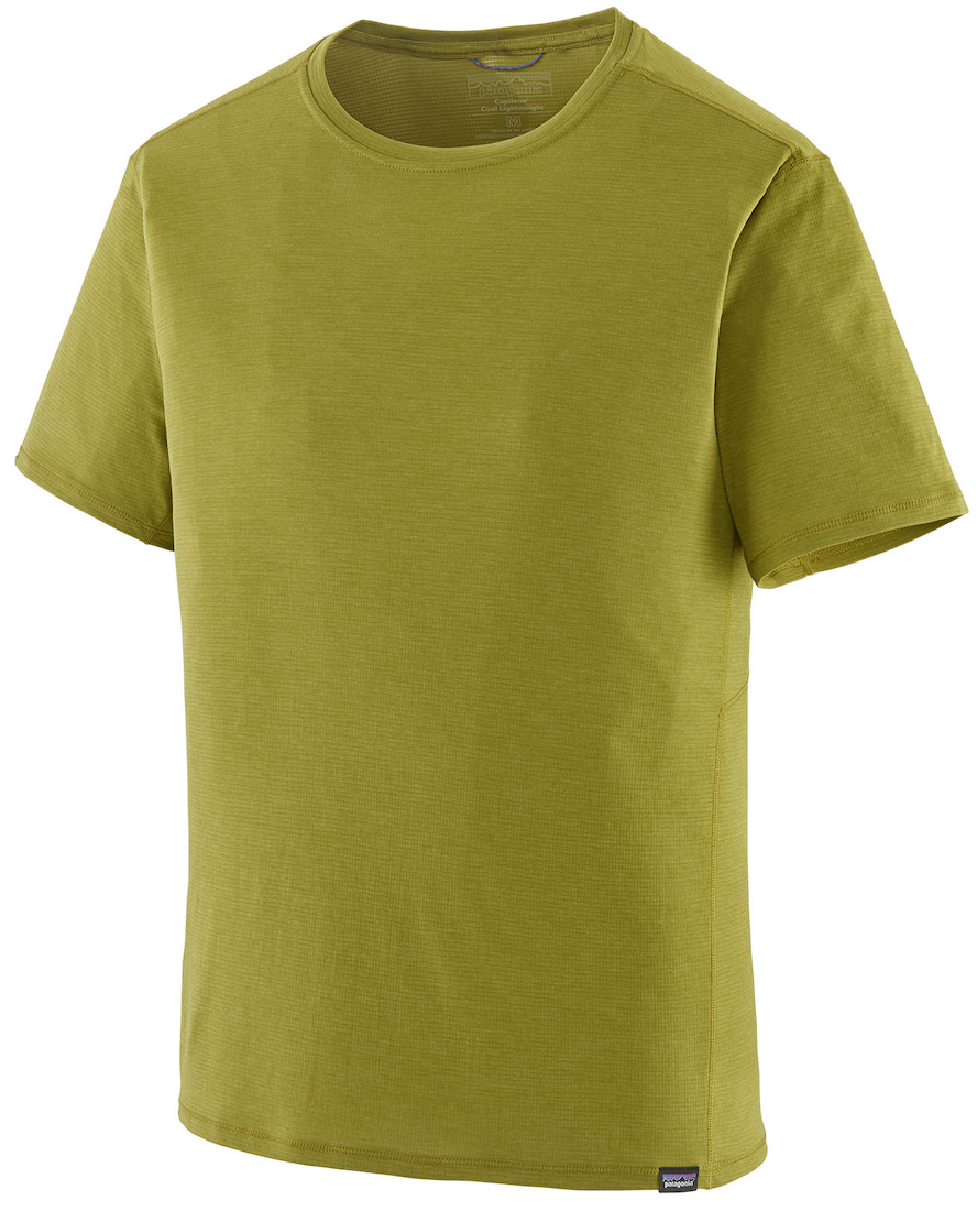 Patagonia M's Cap Cool Lightweight Shirt GRZX - Graze Green - Light Graze Green X-Dye