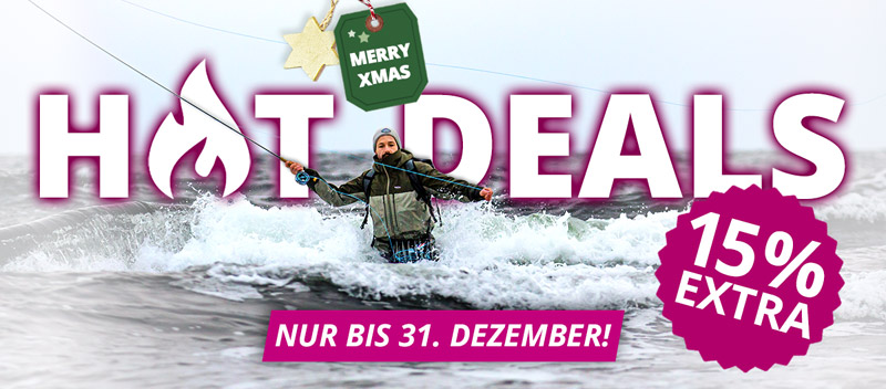 MERRY XMAS: 15% Extra auf HOT DEALS bis 31.12.