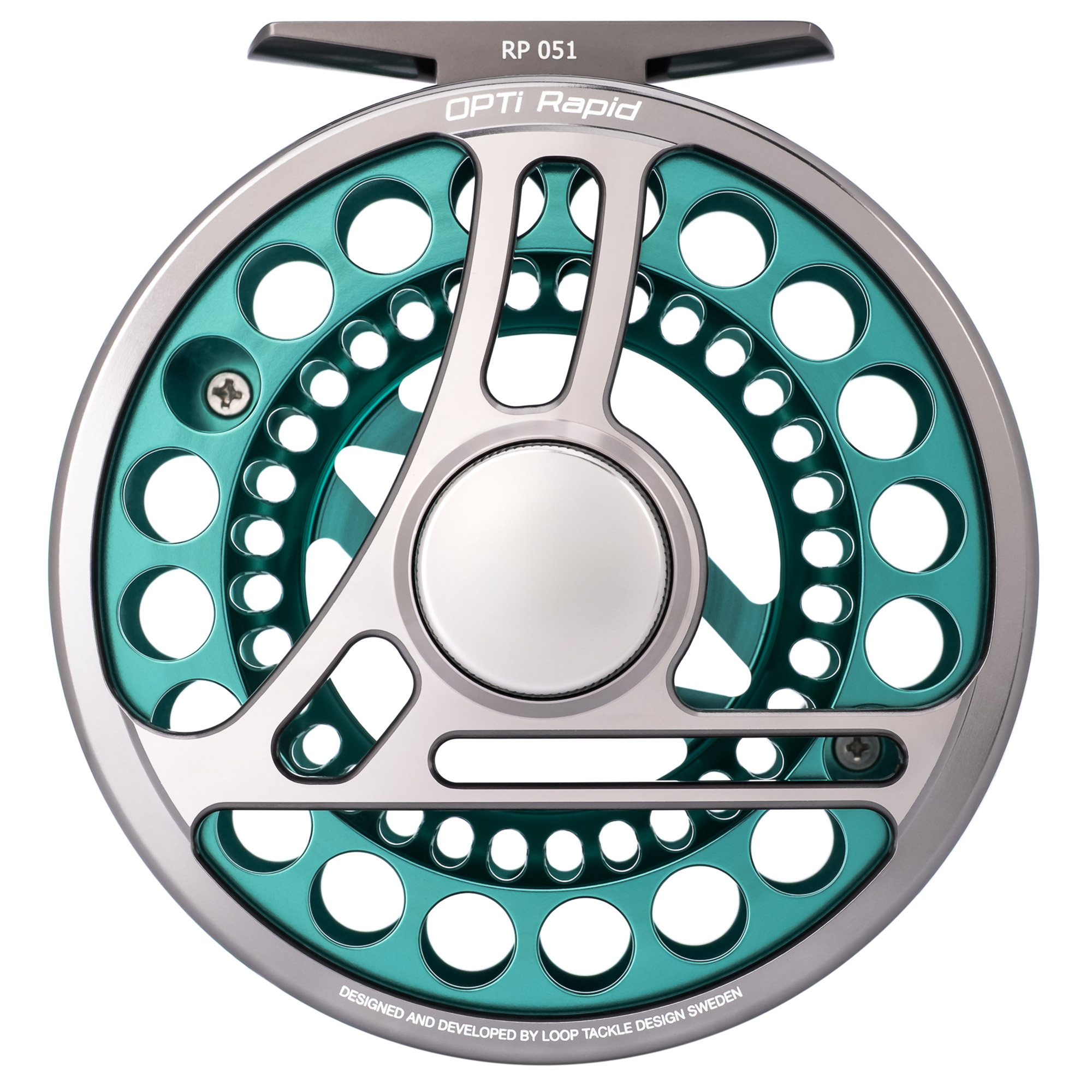 Loop OPTI Rapid Limited Edition Fliegenrolle Aurora Turquoise Loop OPTI Rapid Limited Edition Fliegenrolle Aurora Turquoise