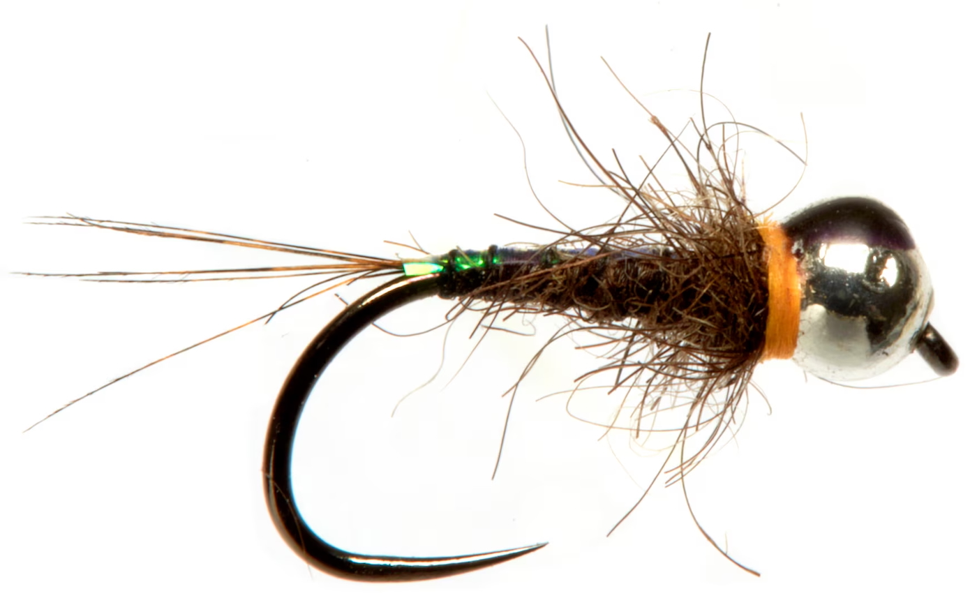 Fulling Mill Juglaret's Flashback Possum Tail Silver Nymph Barbless