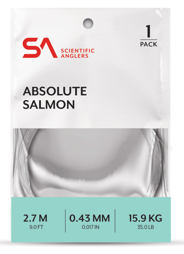 Scientific_Anglers_Absolute_Salmon_9ft_Leader_1 Scientific Anglers Absolute Salmon Leader Vorfach 9ft.