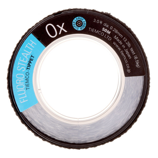 P-18363tiemco_tmc_fluorocarbon_tippet Tiemco TMC Akron Fluorocarbon Stealth Vorfachmaterial 50 m