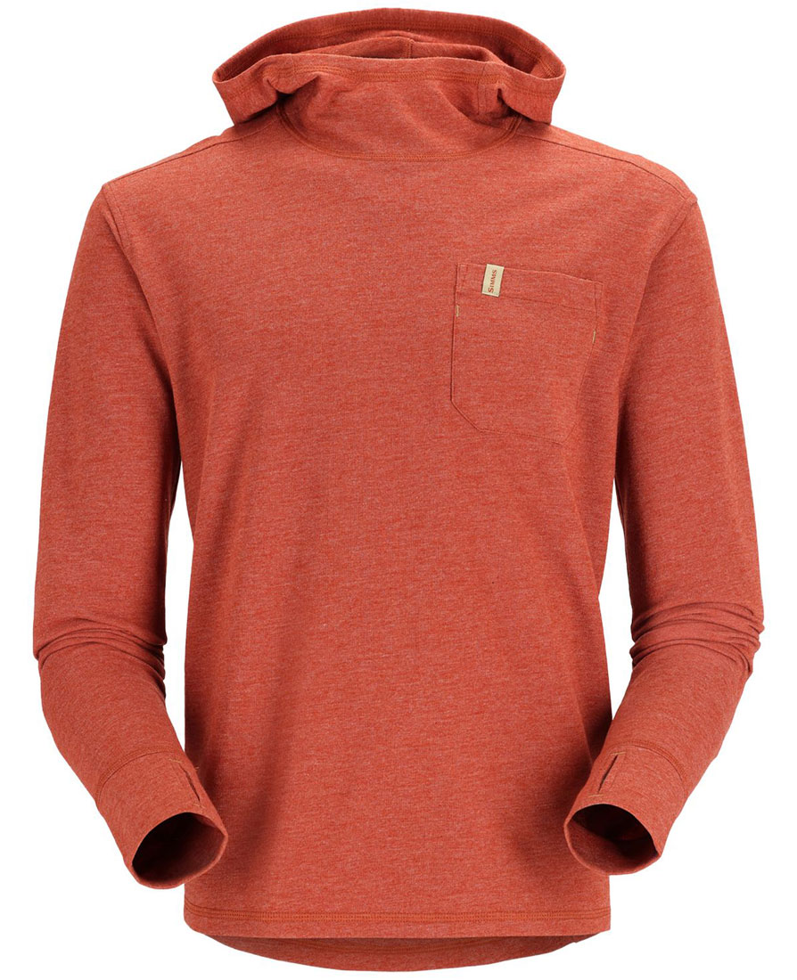 Simms_Henrys_Fork_Hoody_Pullover_clay_heather_1 Simms Henry's Fork Hoody Pullover clay heather